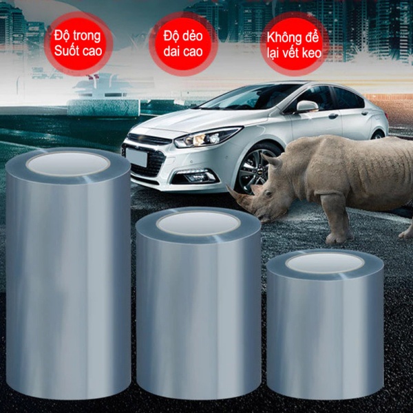 mẫu decal trong suốt của xe ô tô