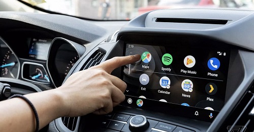 kết nối android auto với màn hình xe ô tô