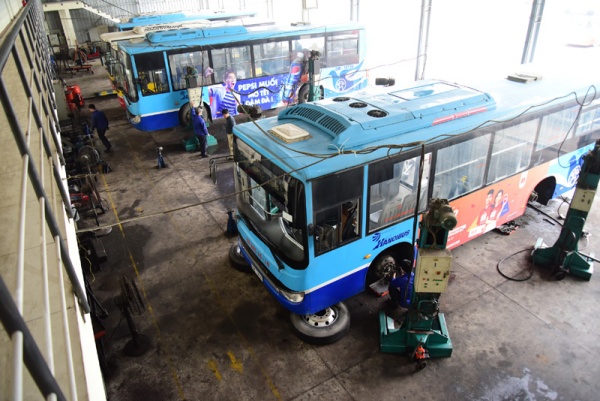 sửa chữa bảo dưỡng xe khách