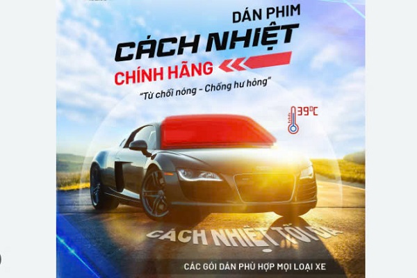 dán film cách nhiệt ô tô tại Hải Dương