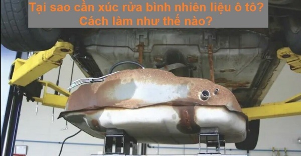 vệ sinh bình xăng xe ô tô