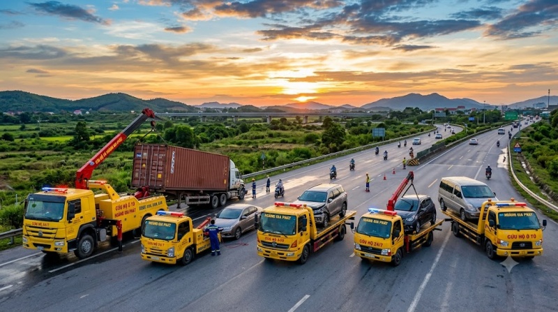 đa dạng các dòng xe cứu hộ
