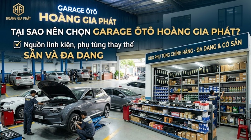 linh kiện phụ tùng thay thế đa dạng