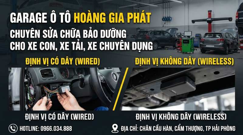 phân biệt định vị có dây và không dây