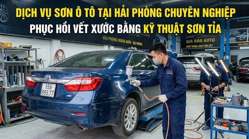 phục hồi bằng kĩ thuật sơn tỉa