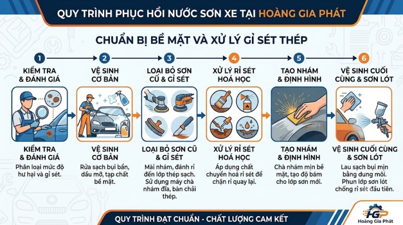 xử lý gỉ set